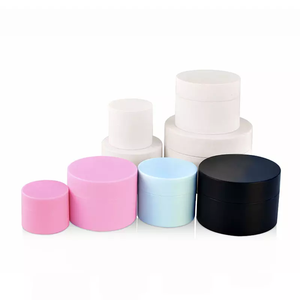 Pequeños Frascos de Crema de PP de 5g 10g 20g 30g 50g <span class=keywords><strong>en</strong></span> Negro, Blanco, Azul, Rosa y Amarillo, Envases de Plástico Vacíos para Crema Facial y Crema para Ojos - Product Image 1