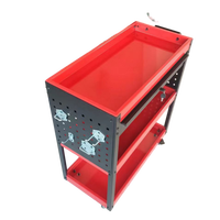 Chariot à outils industriel en acier à pousser, chariot métallique personnalisé avec tiroirs, fabriqué selon les plans, pour atelier, camion de service, OEM