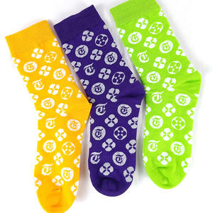 Gran oferta 100% calcetines de vestir de algodón para hombre coloridos animales divertidos pez globo tortuga calamar jirafa calcetines de tubo lindos calcetines Unisex - Product Image 6