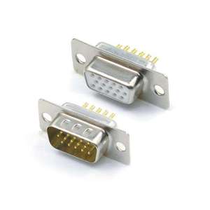 Connecteur mâle D-SUB 15 broches de haute qualité HDB15 à souder pour câble 15 broches – Connecteurs Premium - Product Image 2