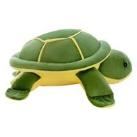 Peluche réaliste tortue de mer en gros, jouet en peluche tortue, oreiller de sommeil, cadeau d'anniversaire pour enfants, poupée en tissu