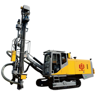 Foreuse hydraulique intégrée Blurbly B6A à tête rotative profonde pour forage en profondeur (DTH) avec cabine pour l'exploitation minière