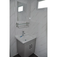 Prix d'usine Douche mobile de luxe publique extérieure préfabriquée Salle de bain mobile Toilette portable préfabriquée