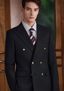 Мужской костюм из шерсти 2025 года: дизайнерский, класса люкс, с индивидуальным подбором цвета, чистый силуэт - Product Image 2