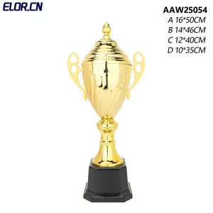 Elor tùy chỉnh thực hiện chất lượng tốt thể thao kim loại vàng giải thưởng danh hiệu với tùy chỉnh biển hiệu cho bóng thể thao trò chơi cạnh tranh