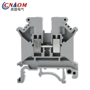 CNAOM บล็อกขั้วต่อสกรู UK5N หน้าสัมผัสทองแดง 4 ตร.มม. สำหรับการเดินสายไฟฟ้า - Product Image 1
