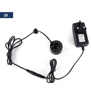 Nhựa phun vòi phun 20mm 12LED siêu phun sương siêu âm tạo sương mù Fogger Máy phun sương đài phun nước tạo độ ẩm - Product Image 4