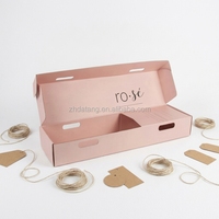 Caja de Envío Plegable de Cartón Corrugado Biodegradable con Inserto, Embalaje de Tamaño Personalizado para Suscripciones de Velas Aromáticas