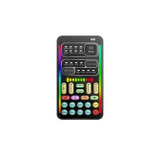 Changeur de <span class=keywords><strong>Voix</strong></span> I9 : Kit Multifonction Portable avec Carte Son Mini pour Enregistrement, Diffusion de Jeux et Ordinateur - Product Image 1