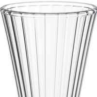 Vente en gros de tasses en verre de style classique européen, tasses transparentes pour thé, lait, café, verres à shot en verre ambré, tasses de mariage