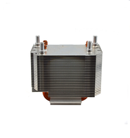 Dissipateur thermique pour CPU en cuivre avec ailettes en aluminium, refroidissement passif pour serveur, éclairage de scène LED et projecteur, sans ventilateur requis