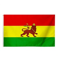 Drapeau du Népal en polyester 90x150 cm avec mât en aluminium durable, impression numérique 3x5 pieds, pour extérieur