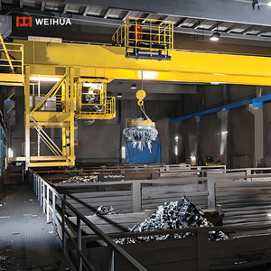 رافعة علوي كهربائية كهربائية مزدوجة بسعة 15 متر 30 طن 50 طن 40 طن ممغنطة بقدرة 15 متر - Product Image 5