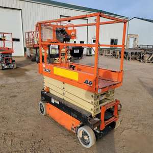 Plataforma de trabajo aéreo eléctrica JLG 1932R de 6m usada, elevadores de tijera con motor de bomba de caja de cambios central, rodamiento de motor, venta de segunda mano - Product Image 2