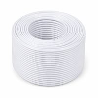 Câble plat BVVB à conducteur en cuivre 300/500V, isolation PVC, ignifuge, pour installation électrique fixe en intérieur