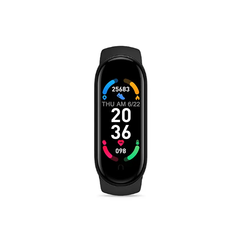 2023 Hot Product NM6 Smart Band Supplier Fitness Ip67 Waterproof Price Heart Rate Pedometer Smart Watch