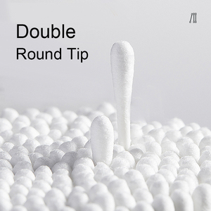 Étiquette privée 100 pièces Double tête ronde <span class=keywords><strong>coton</strong></span>-<span class=keywords><strong>tige</strong></span> pour oreille propre CXT099 <span class=keywords><strong>voyage</strong></span> Pack usage quotidien maquillage bambou autocollant <span class=keywords><strong>coton</strong></span>-<span class=keywords><strong>tige</strong></span> - Product Image 3