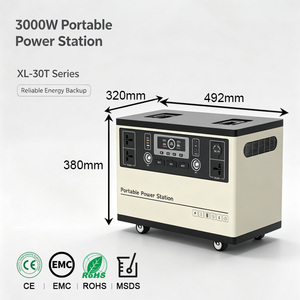 Station d'alimentation portable LiFePO4 5000Wh MPPT 30A Entrée solaire Onde sinusoïdale pure 220V Utilisation en extérieur - Product Image 2