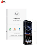 Film hydrogel ultra-fin mat électrolytique imperméable 180*120mm à séchage UV pour téléphones portables et tablettes, anti-choc et anti-rayures