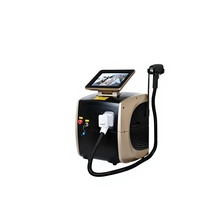 Machine tout-en-un multifonctionnelle de bureau commerciale à trois bandes pour le rajeunissement cutané et l'élimination des tatouages des sourcils, compatible ABS CN