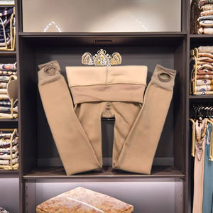 Collants Transparents à Taille Haute Doublés en Polaire - Collants Chauds d'Hiver pour Femmes - <span class=keywords><strong>Effet</strong></span> Jambes Nues - Product Image 6