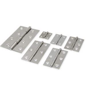Bisagra plana de acero inoxidable, bisagra abierta de 1 ", 1,5", 2 "y 3" para puerta, ventana, armario, dormitorio - Product Image 1