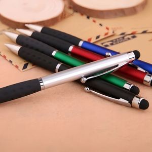 Bolígrafo Multifuncional Duradero con Tinta Negra de 1.0 mm, Bolígrafo Táctil para Dispositivos Inteligentes, Logotipo Personalizado, Práctico Bolígrafo de Plástico - Product Image 2