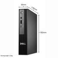 Nouvel Ordinateur de Bureau Mini Dell QCM1250 Original Bestseller Ultra 5 235 8 Go/16 Go DDR5 RAM Windows 10/11 Pro Garantie 3 Ans
