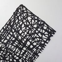 L-R1651 Papier ajouré haut de gamme fait main, importé, texture créative en grille, pour emballage floral, fournitures de fleuriste DIY