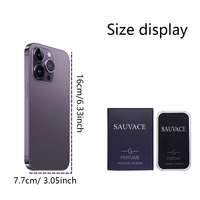 Parfum solide boisé portable de luxe, taille standard, pour homme et femme, parfum corporel, notes multicouches, parfum longue durée