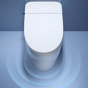 Toilette domestique en céramique grand diamètre silencieux économie d'eau Super Vortex <span class=keywords><strong>Siphon</strong></span> siège chauffage télécommande petite taille - Product Image 4