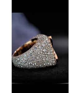 Bague élégante en moissanite pour homme avec une finition moderne et élégante et une brillance accrocheuse, parfaite pour les occasions spéciales, en provenance d'Inde - Product Image 3
