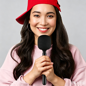 2Mic 3 in1 Wireless <b>Microphone</b> Handheld Stand Rod Collar <b>Microphone</b> Mobile Camera Studio Video Recording Interview <b>Microphone</b> - Product Image 6