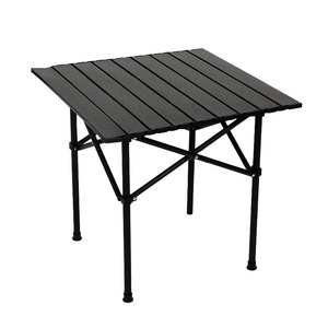 Tavolo Pieghevole in Acciaio al Carbonio, Altezza Regolabile, da 2 a 4 Posti, Moderno, per Palestra, Campeggio, Picnic, BBQ, Cantiere - Product Image 1