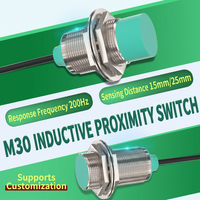 Capteur de proximité inductif NPN PNP NO NC, interrupteur de détection de métal 10-30VDC IP67, boîtier durable, réponse rapide, indicateur LED