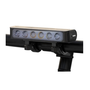 USB có thể sạc lại siêu sáng <span class=keywords><strong>LED</strong></span> Xe Đạp ánh sáng phía trước ABS xe đạp tay lái Đèn pha cho đường cưỡi khung gắn ngoài trời sử dụng - Product Image 1