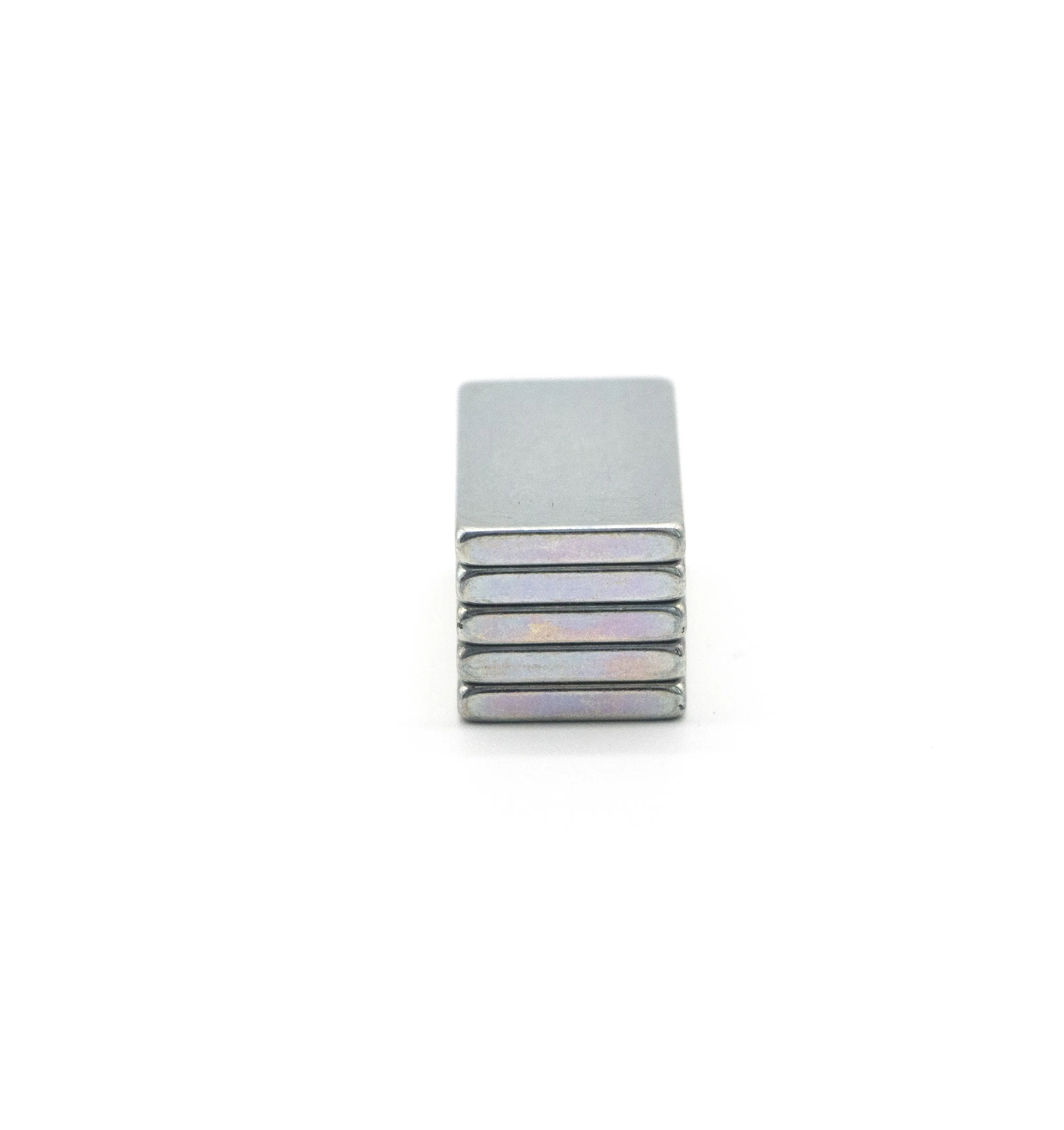 Barre magnétique en néodyme forte, aimants en barre robustes, barre magnétique revêtue de zinc