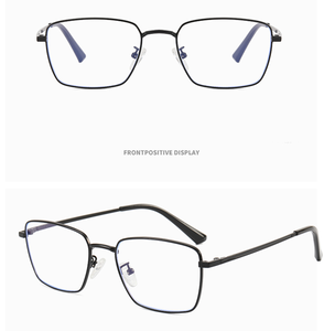 Montura de gafas ópticas para ordenador, anteojos de moda con luz azul, <span class=keywords><strong>retro</strong></span>, cuadrados, en stock - Product Image 6