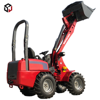 Mini-chargeuse frontale H180 CE EPA Euro5 avec moteur Yanmar, boîte de vitesses, charge nominale de 600 kg, capacité de la benne de 0,45 m³ pour utilisation agricole