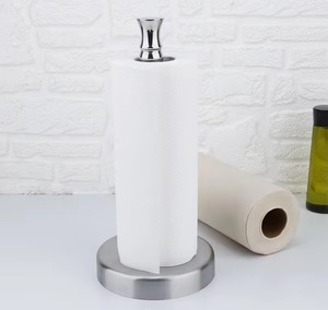 Porte-papier toilette rétractable YOTO, porte-serviettes en papier, porte-rouleau de papier toilette, accessoires de cuisine en acier inoxydable, organisateur - Product Image 1