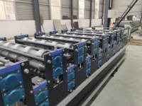 Machine automatique de formage à froid de tuiles en acier prélaqué, machine de fabrication de tuiles de toiture en acier coloré, profilatrice haute vitesse