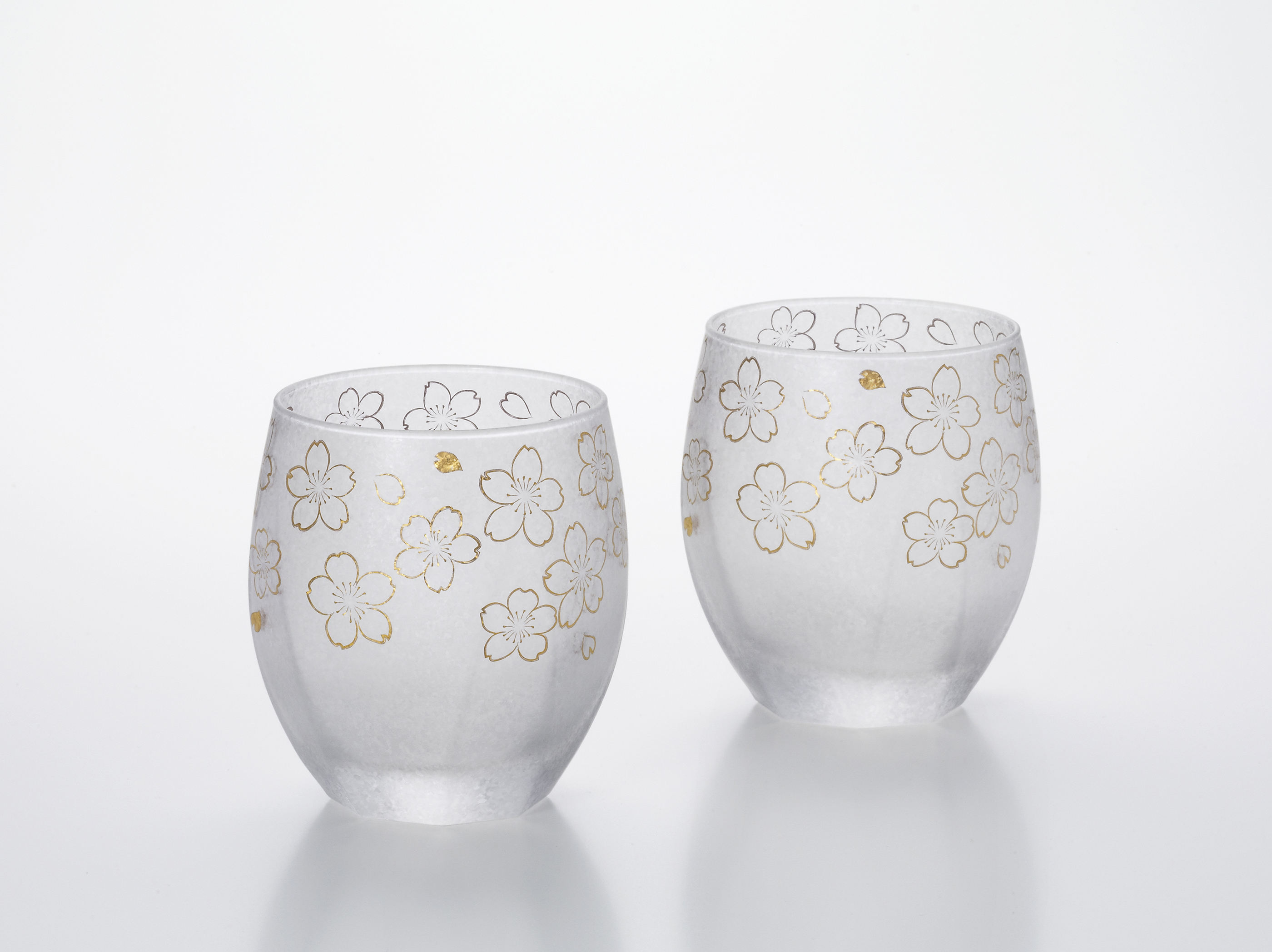 พรีเมี่ยมนิปปอนรสชาติซากุระของ Set_345ml คู่แก้ว