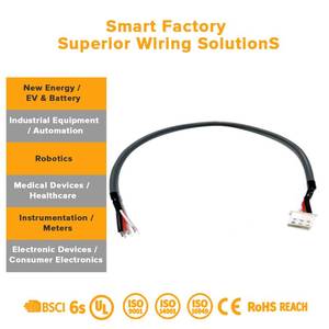 Kundenspezifischer OEM JST ZH 1,5mm Rastermaß 4-Pin Adapter Verzinnter Kupferleiter IP65 Elektronische Kabelkonfektion für Leiterplatten-Geräte - Product Image 3