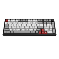 96% Wireless Mechanical Keyboard 99 Keys Gasket RGB Hot Swap PBT Keycaps with Volume Knob