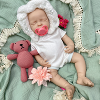 Poupées Reborn en silicone vierges non peintes, peau originale, poupée bébé nouveau-né inachevé pour la création artistique DIY