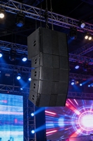 Système de sonorisation professionnel 8 ohms, actif/passif, type Line Array, ensemble complet, avec caisson de basses 10 et 18 pouces pour concerts en extérieur, à suspendre
