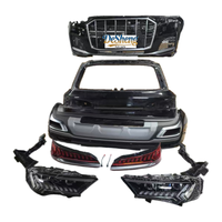 Mise à niveau vers un modèle haut de gamme, pour Audi Q7, transformation des anciens modèles en nouveaux, pare-chocs avant et arrière, phares LED, calandre, aileron arrière, ajustement précis