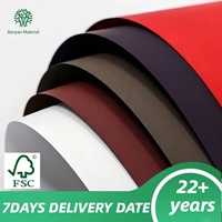 Premium Fingerabdruckresistentes 120g/m² 250g/m² 300g/m² Soft-Touch-Papier Beidseitig Strukturiertes Papier für Hochzeitseinladungen