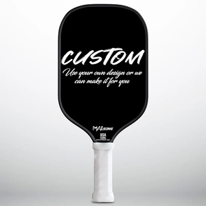 2025 Populaire Personnalisable En Fiber De Carbone 16mm PP Nid D'abeille Kevlar Pickleball <span class=keywords><strong>Paddle</strong></span> <span class=keywords><strong>Double</strong></span> Noir Pickleball <span class=keywords><strong>Paddle</strong></span> - Product Image 3