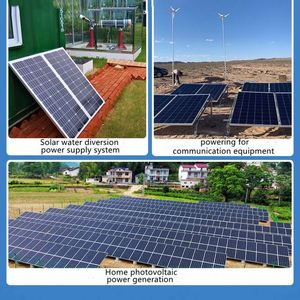 10KW แบตเตอรี่บ้านขนาดเล็กแบบพกพา20KW 15KW 1000วัตต์ระบบพลังงานแสงอาทิตย์ไฮบริดแบบกริดสำหรับบ้าน - Product Image 4